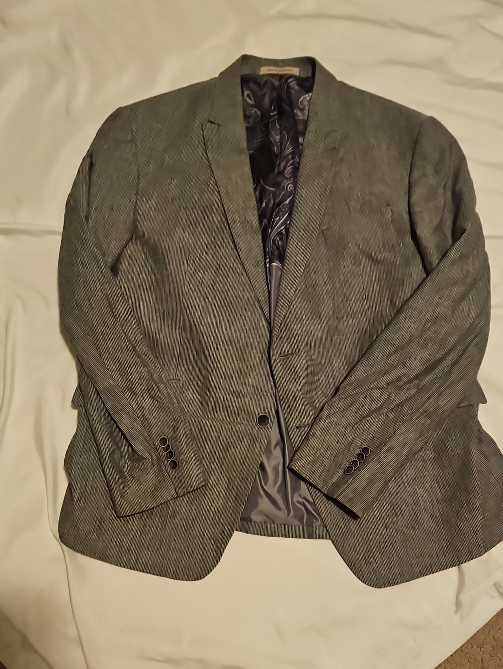 JOE by Joseph Abboud Gray Textured Sport Coat